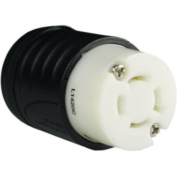 Pass & Seymour 20A 250V Blk Connector L1420CCCV3